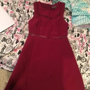 Express dress wine color, size 0