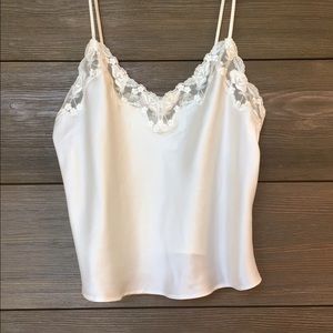 Cream Victoria's Secret silk cami
