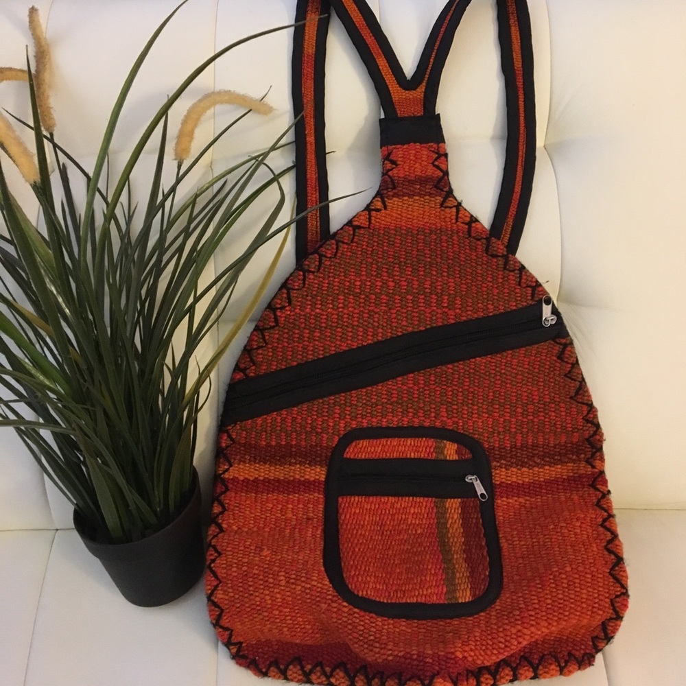 Handmade Peruvian backpack