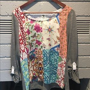 Unique Anthropology size M top
