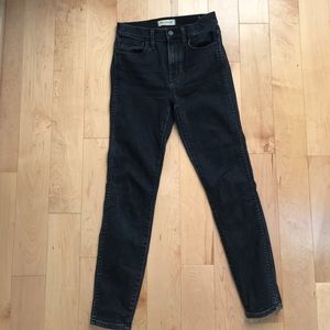 Madewell High Rise Skinny Jeans
