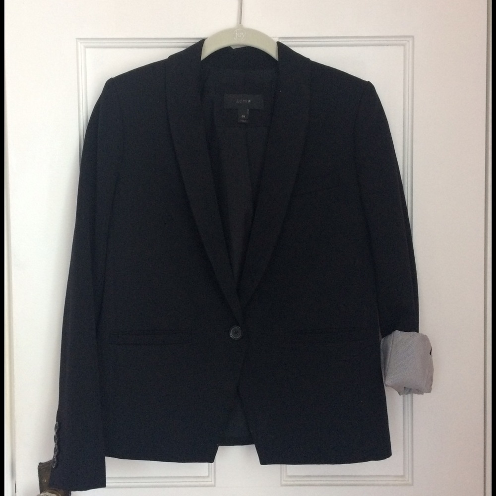 J. Crew black blazer