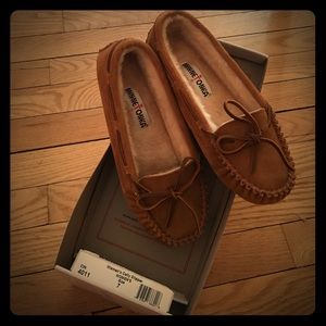 Brand new Minnetonka moccasins size 7