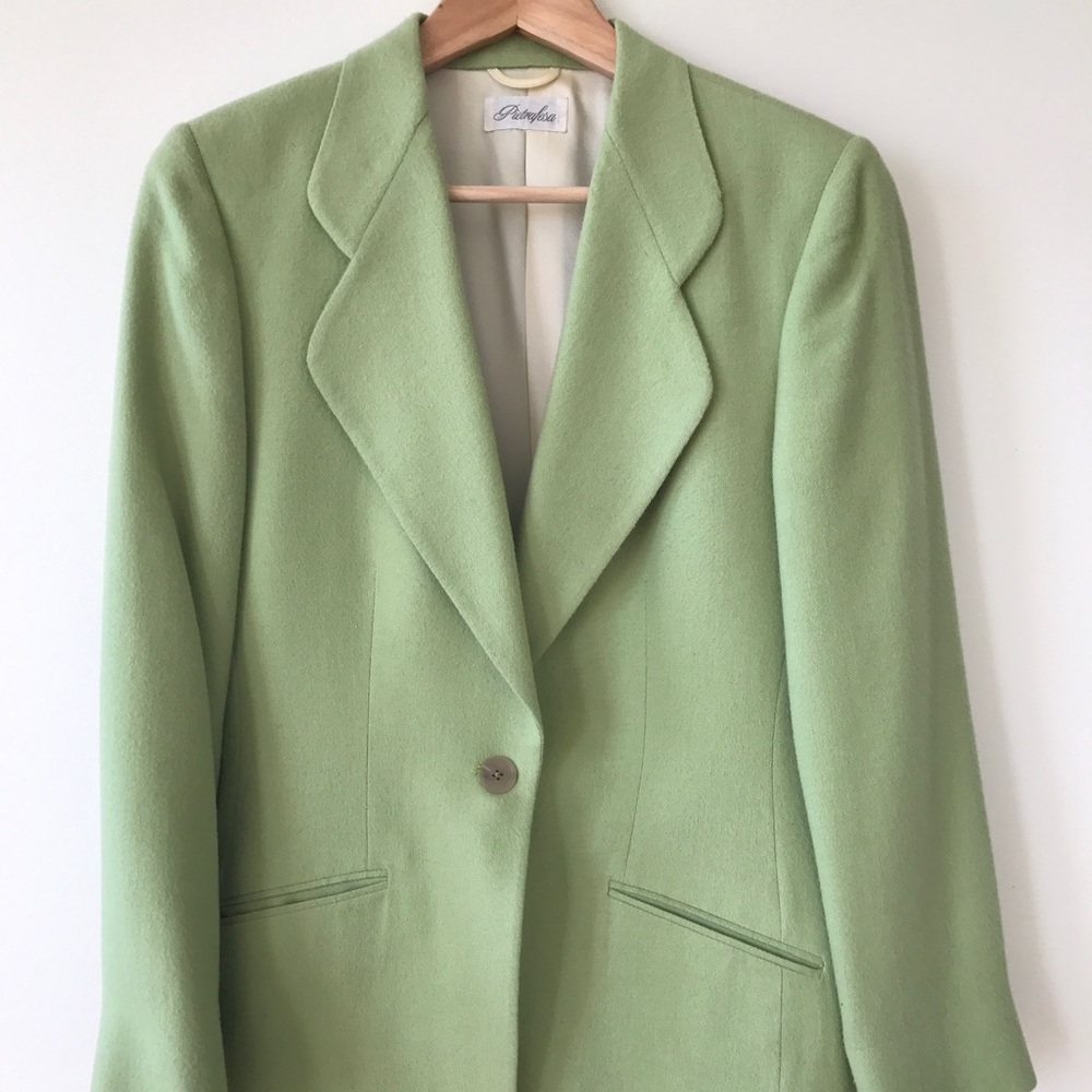 NOT FOR SALE  Pietrafesa by Loro Piana mint blazer