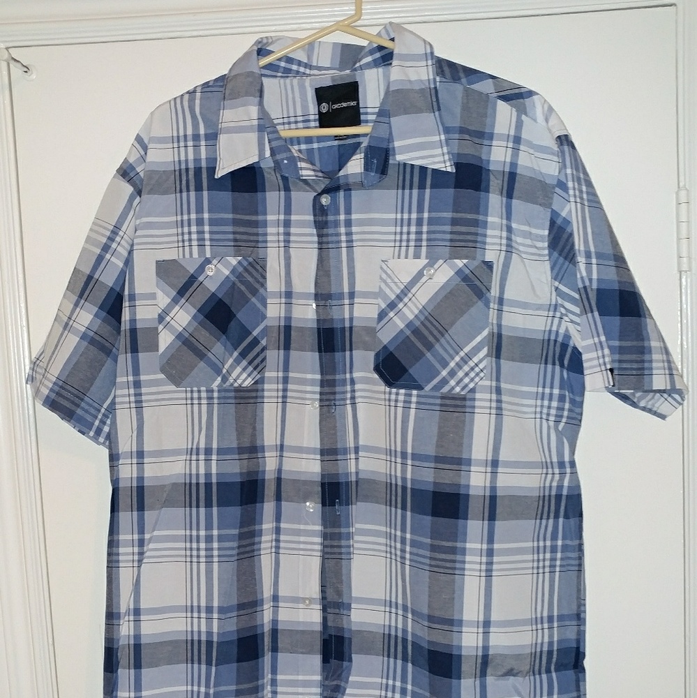 Akademiks 3X Button Down Shirt