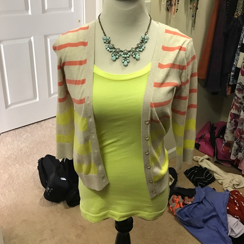 Mossimo Small Electric Yellow Shirt Sz Small
