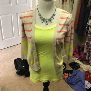Mossimo Small Electric Yellow Shirt Sz Small