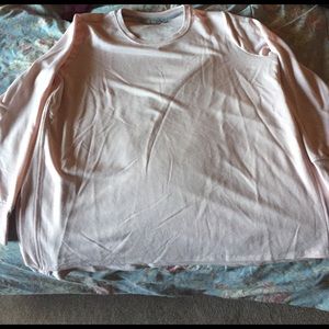 Super soft long sleeved yoga shirt.  Pink