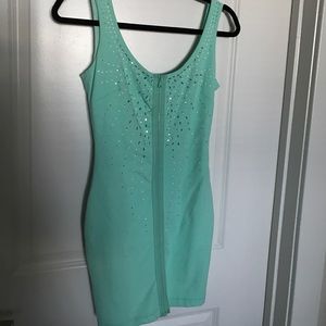 Bebe beaded dress