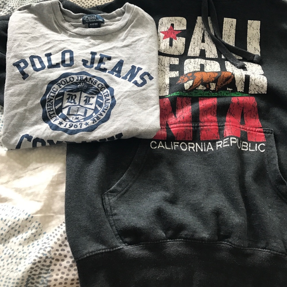 Polo shirt....comes with CR hoodie