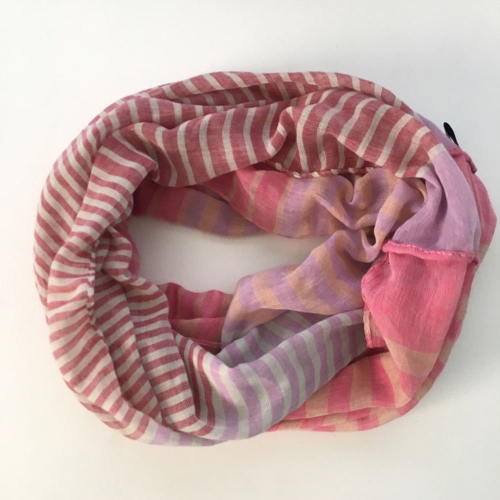 Colorful Stripped Infinity Scarf