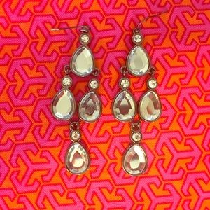 Lia Sophia Crystal Earrings