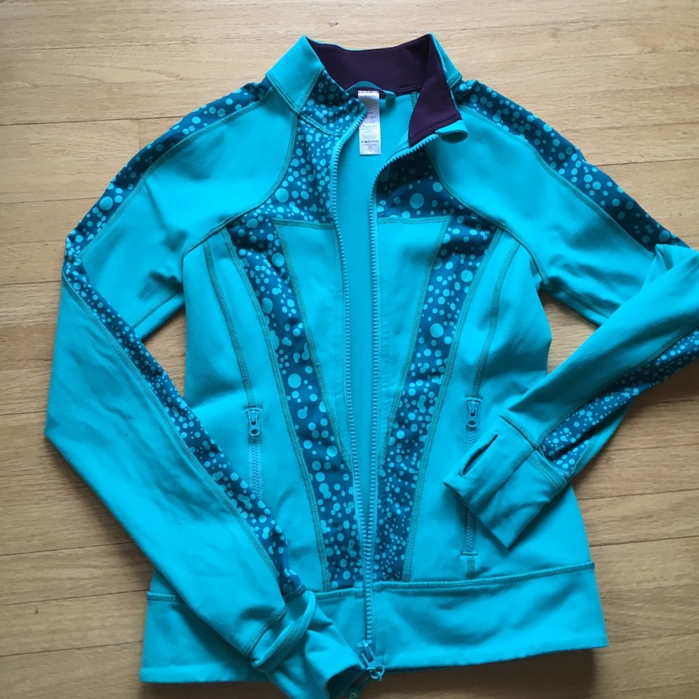 Ivivva jacket - teal size 10