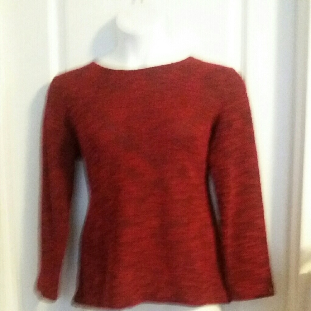 SOLD Croft and Barrow Red Top