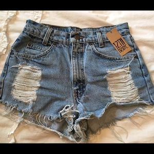 Vintage Levi Trasher Denim Shorts