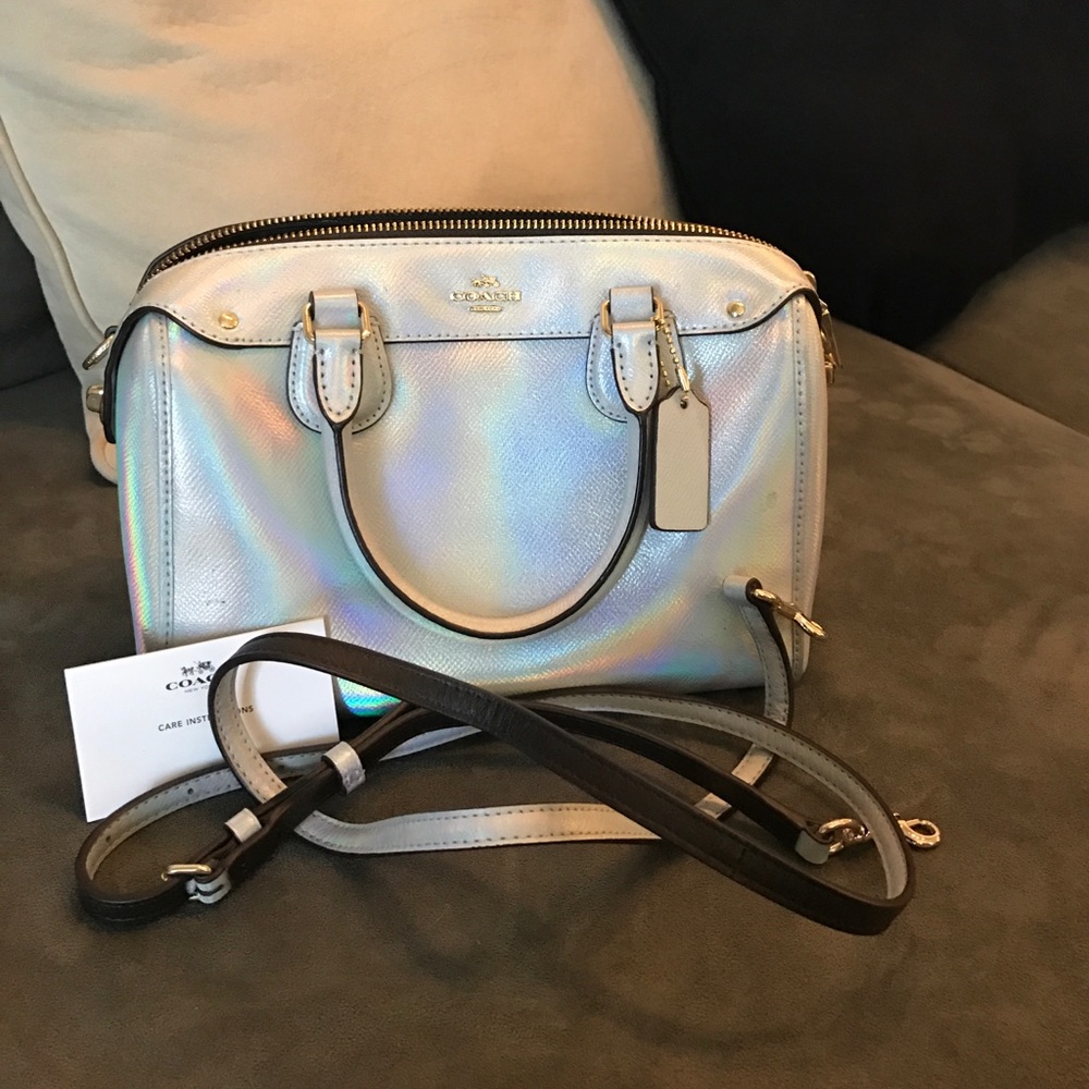 Coach hologram mini Bennett satchel