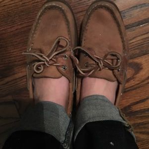 Sperry topsider leather boat shoes size 7.5