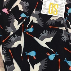LuLaRoe OS Legging Storks