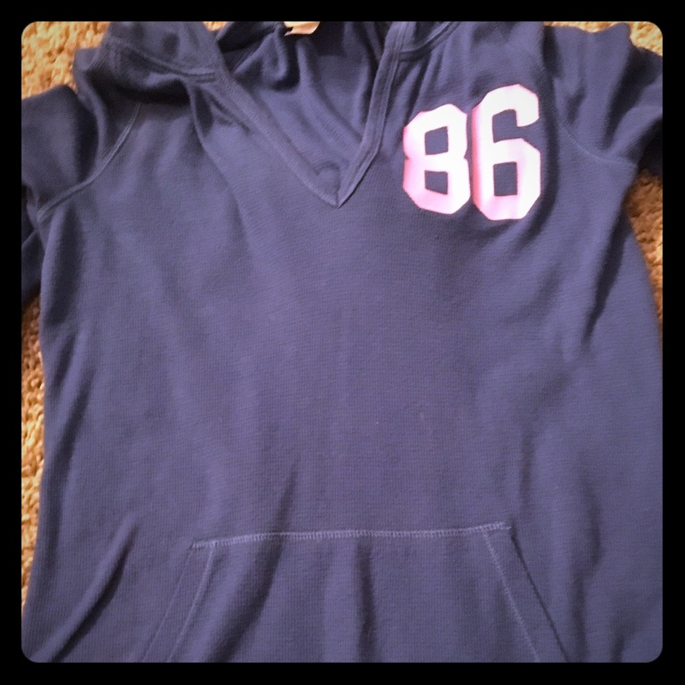 Hardly worn Pink lightweight sleep hoodie