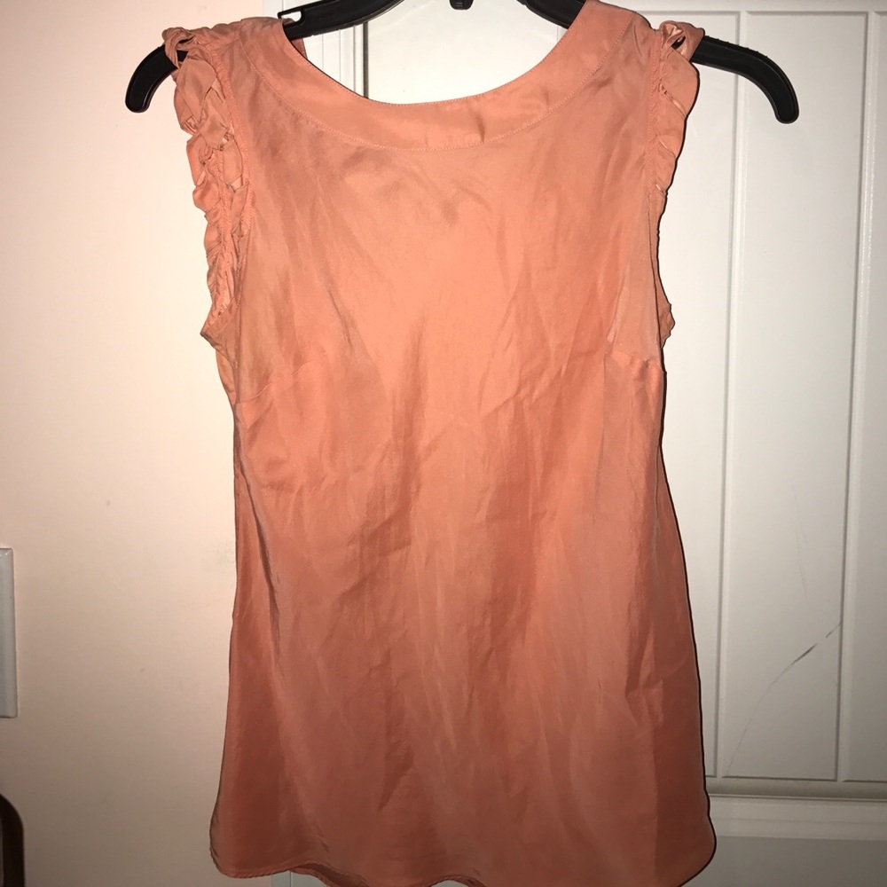Peachy Pink tank blouse