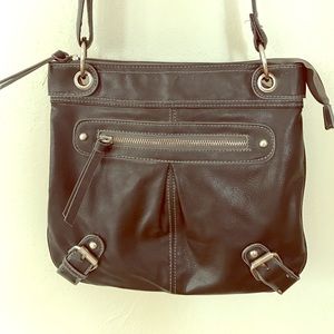 Maurices Cross-Body Leather Purse