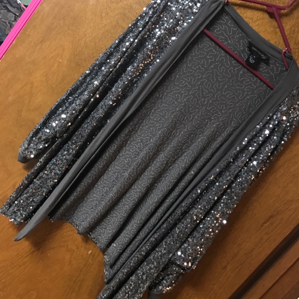 Sequin cover up