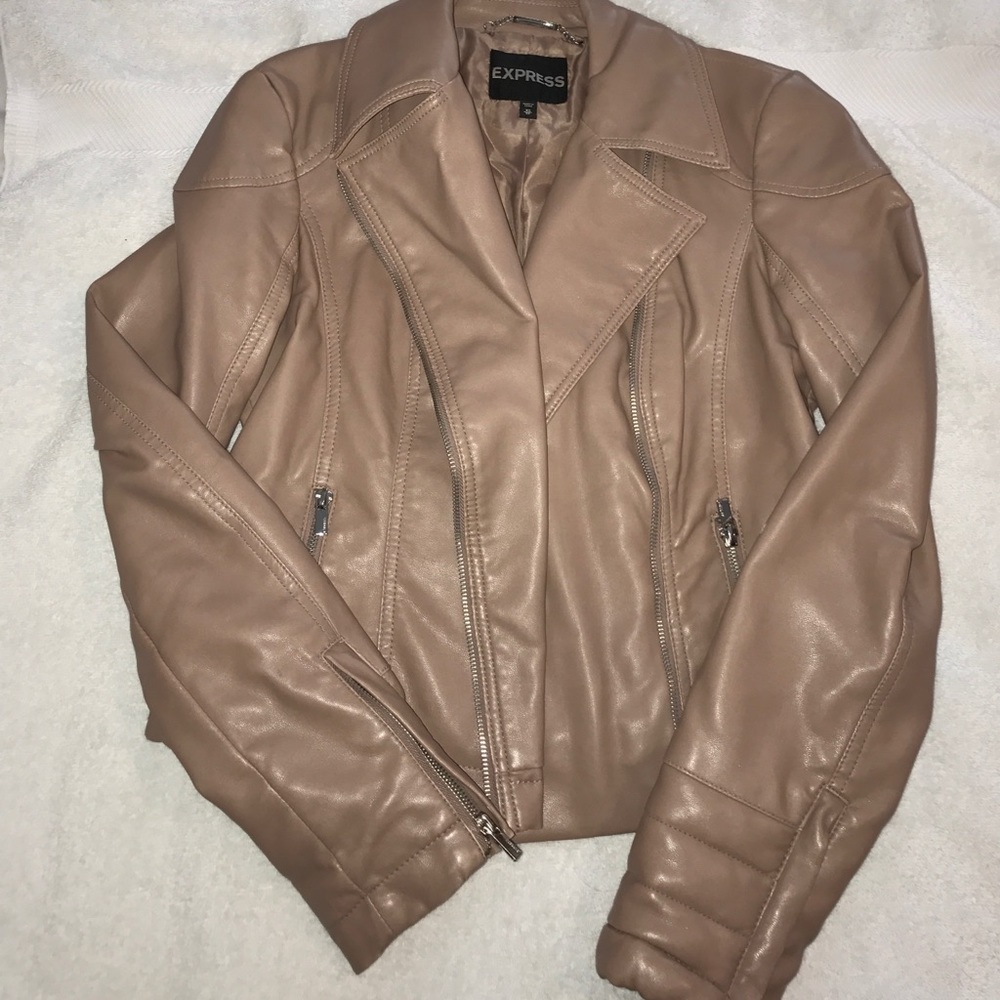 Express leather jacket