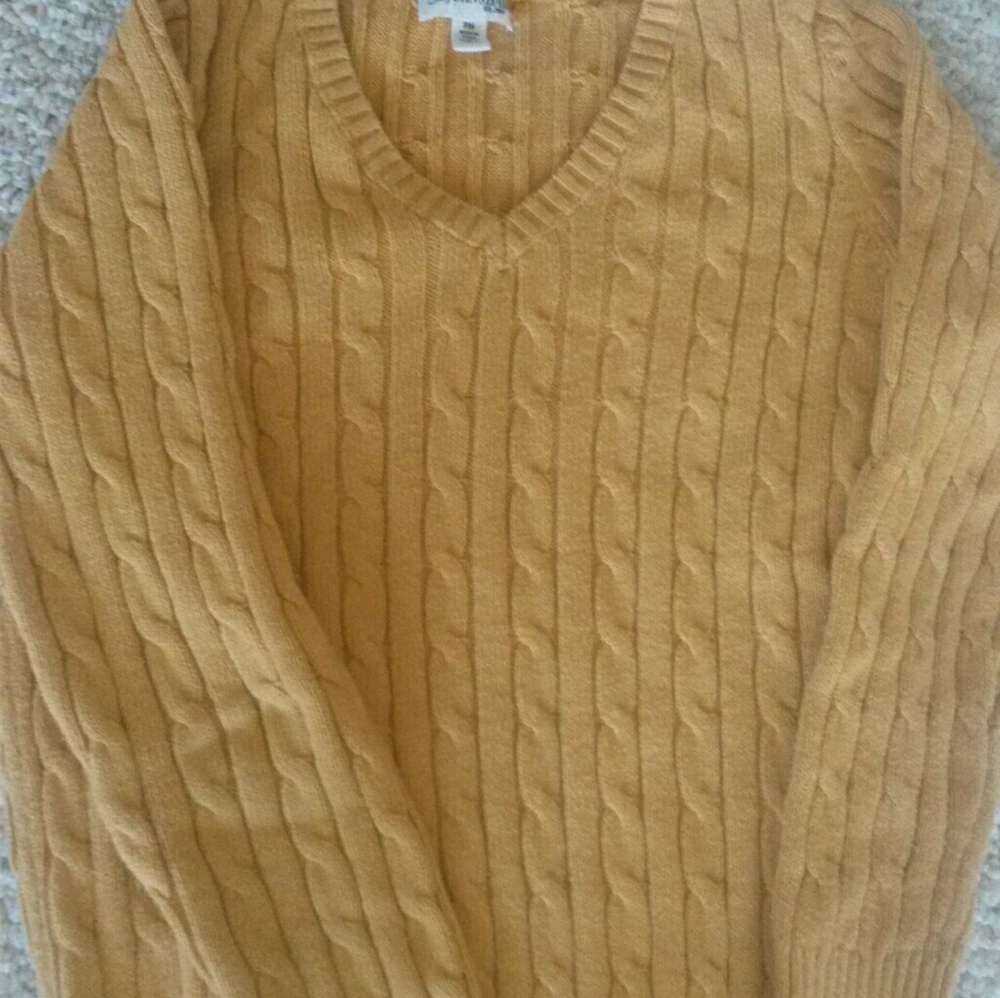 Cable knit sweater