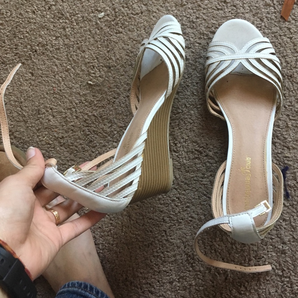 White Strappy Sandals