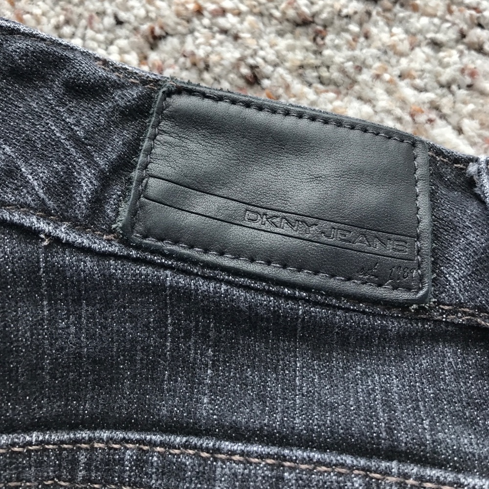 DKNY Jeans, 16 ♠️ black rinse stretch denim