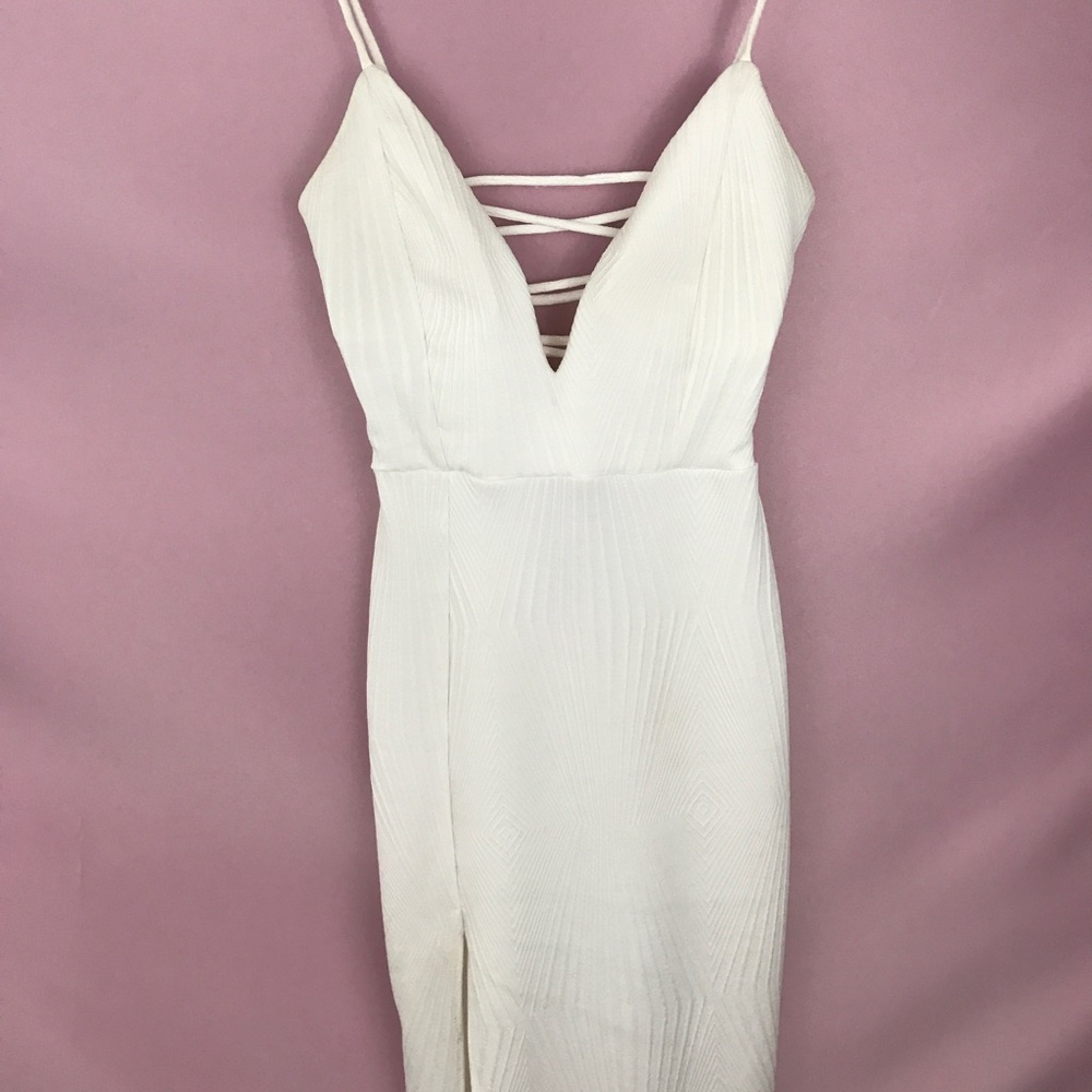 White Midi Dress