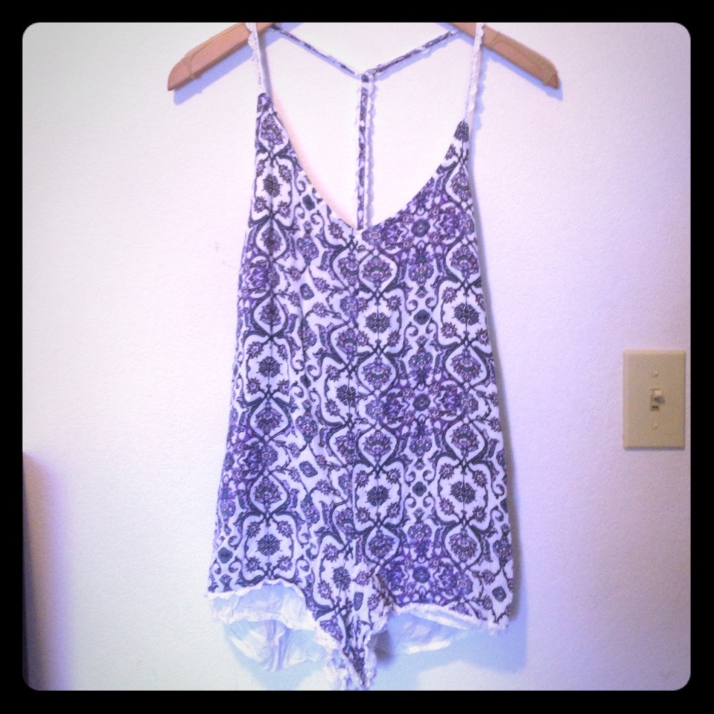 Kendall & Kylie Romper floral