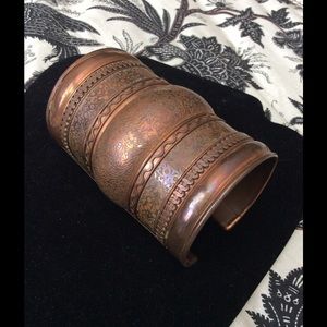 Wide Copper Cuff