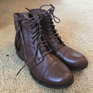 Steve Madden combat boots