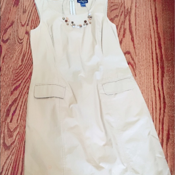 Ann Taylor Olive Green Shift Dress - Picture 6 of 7