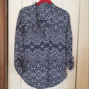Charlotte Russe Tunic Blouse