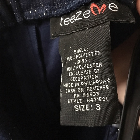 Blue Ombre Prom or Homecoming Dress - Picture 4 of 5