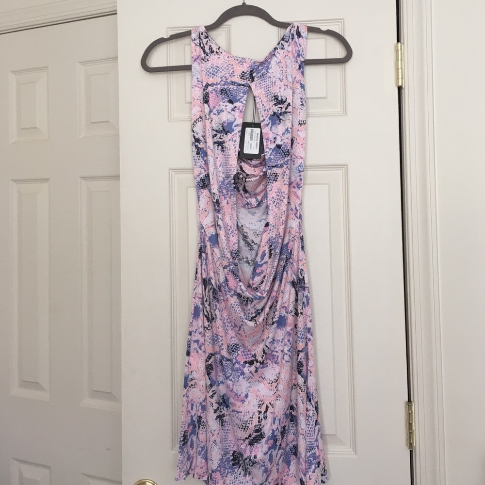 Pink python dress NWT - Picture 4 of 6