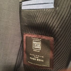 Men Hugo Boss silm fit suit 46 long, pant 38 x 35