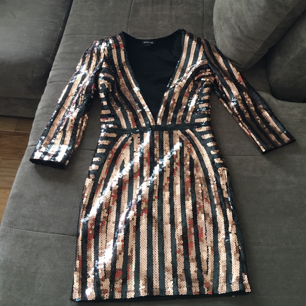 Elegant sequence dress