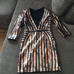 Elegant sequence dress