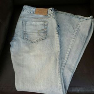 American Eagle Outfitters boyfriend boot cut jeans