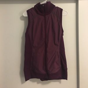 Burgundy Lululemon Vest
