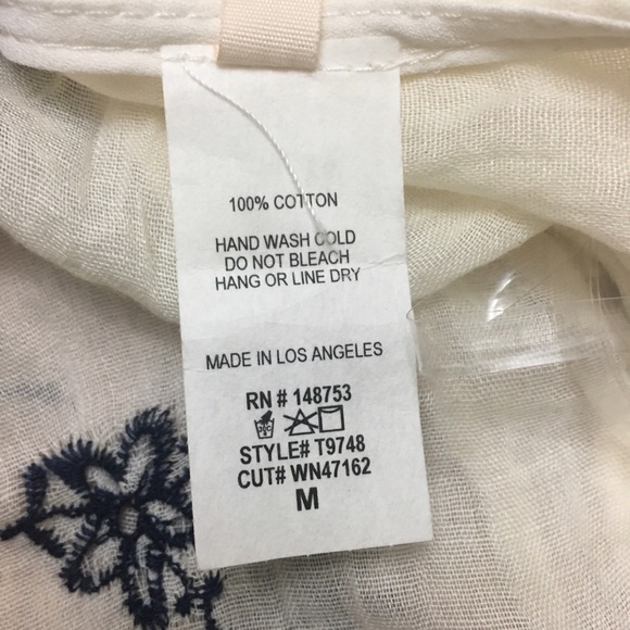 NWOT Summer sheer tunic/coverup - Picture 4 of 4