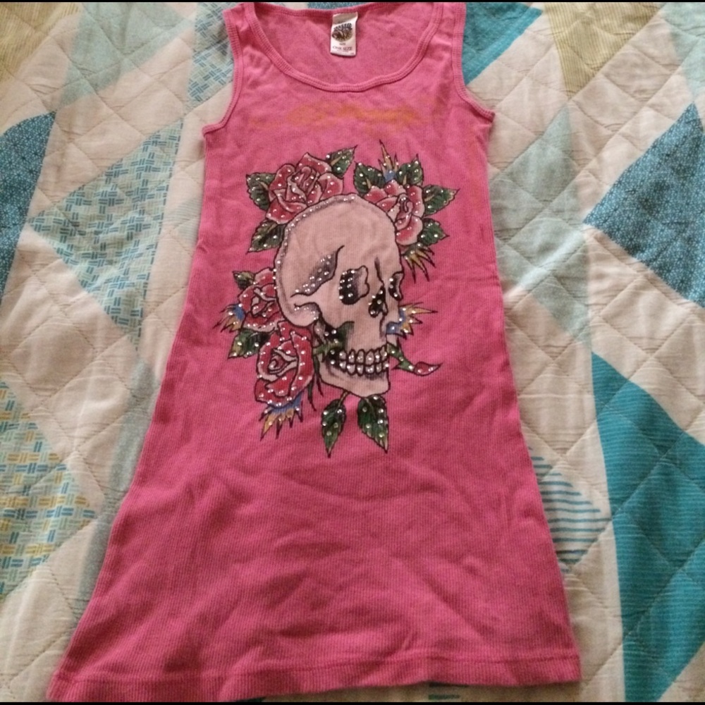 Pink tank top