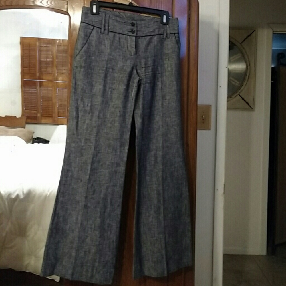 Nice pants sand washed black look