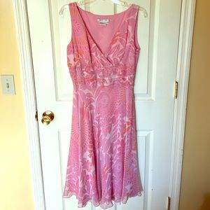 Floral/fauna dress