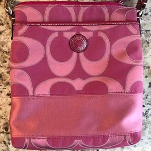 Coach plum crossbody