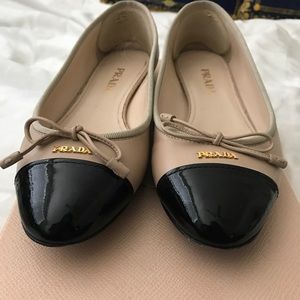Prada ballerina size 36.5