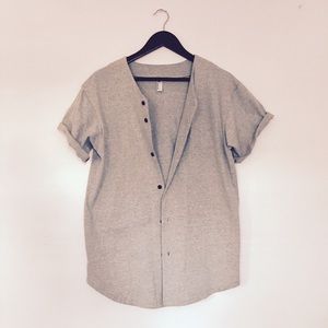 American Apparel Thick Knit Baseball Jersey